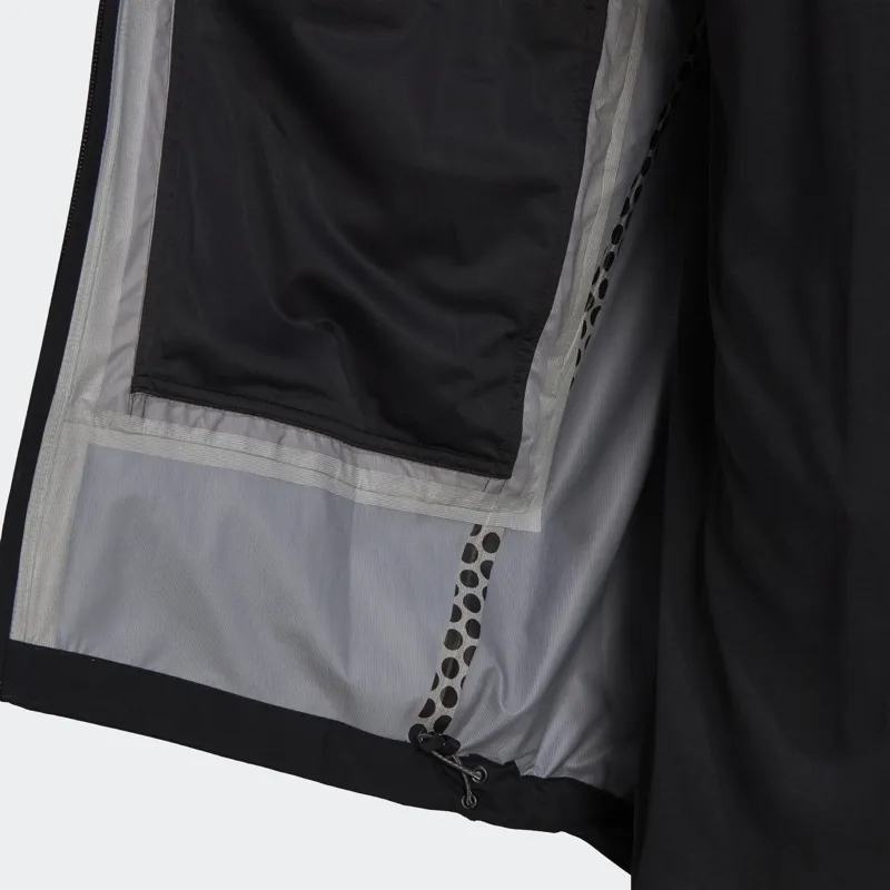 Five Ten Waterproof Rain Jacket Black/Hazy Yellow-4