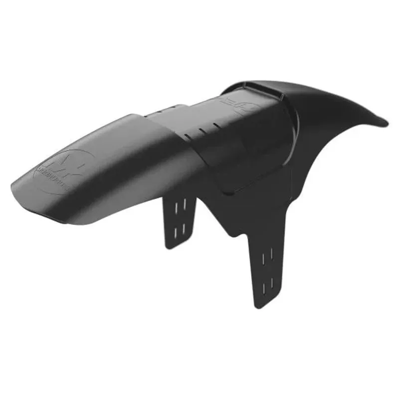 Mudhugger Shorty Evo Zip Tie Front MTB Mudguard Black-1