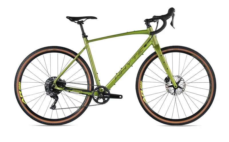Whyte Gisburn 11spd Shimano GRX Gravel Bike 2022 Olive/Khaki Lime