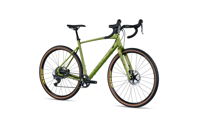 Whyte Gisburn 11spd Shimano GRX Gravel Bike 2022 Olive/Khaki Lime-2