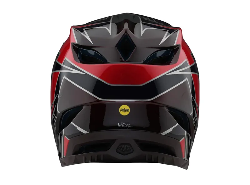Troy Lee Designs D4 Composite Full Face MIPS MTB Helmet Graph Red-1