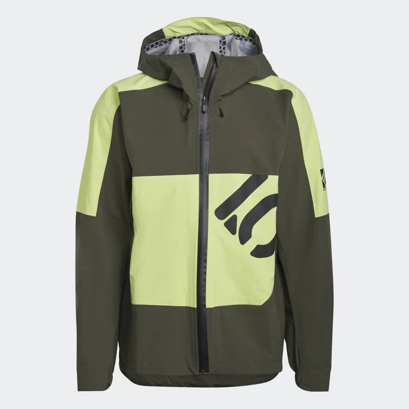 Five Ten Waterproof Rain Jacket Legend Earth/Pulse Lime