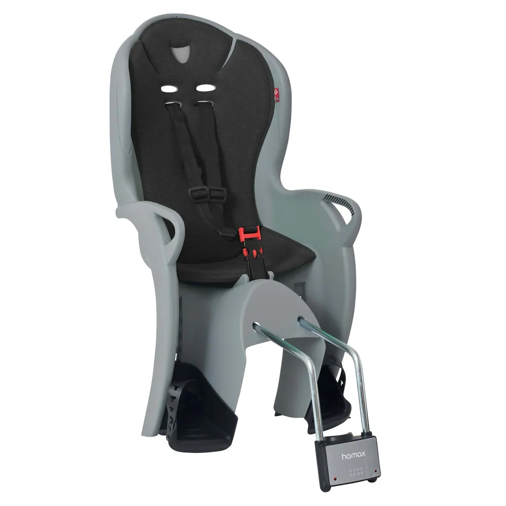 Image of Hamax Kiss Rear Mounted Child Seat Grey/Black
