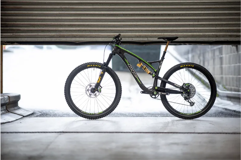 Hope HB130 FACTORY Edition Mountain Bike 2021 Factory Hope Green-8