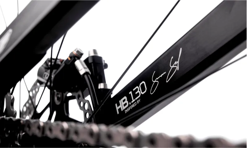 Hope HB130 XO1 Eagle Mountain Bike 2021Carbon/ Red-3