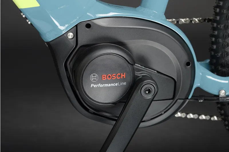 HaiBike Hardseven 5 500wh Electric Mountain Bike 2022 Blue Canary-3