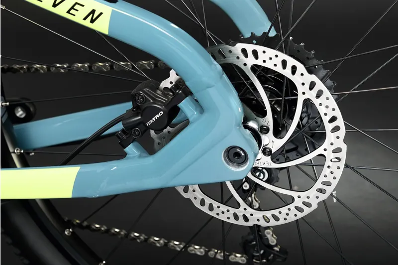 HaiBike Hardseven 5 500wh Electric Mountain Bike 2022 Blue Canary-2