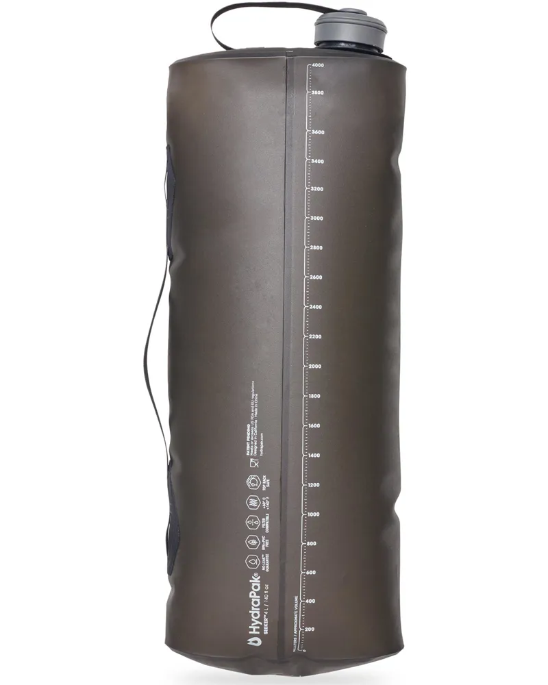 Hydrapak Seeker 4L Water Container Grey-1