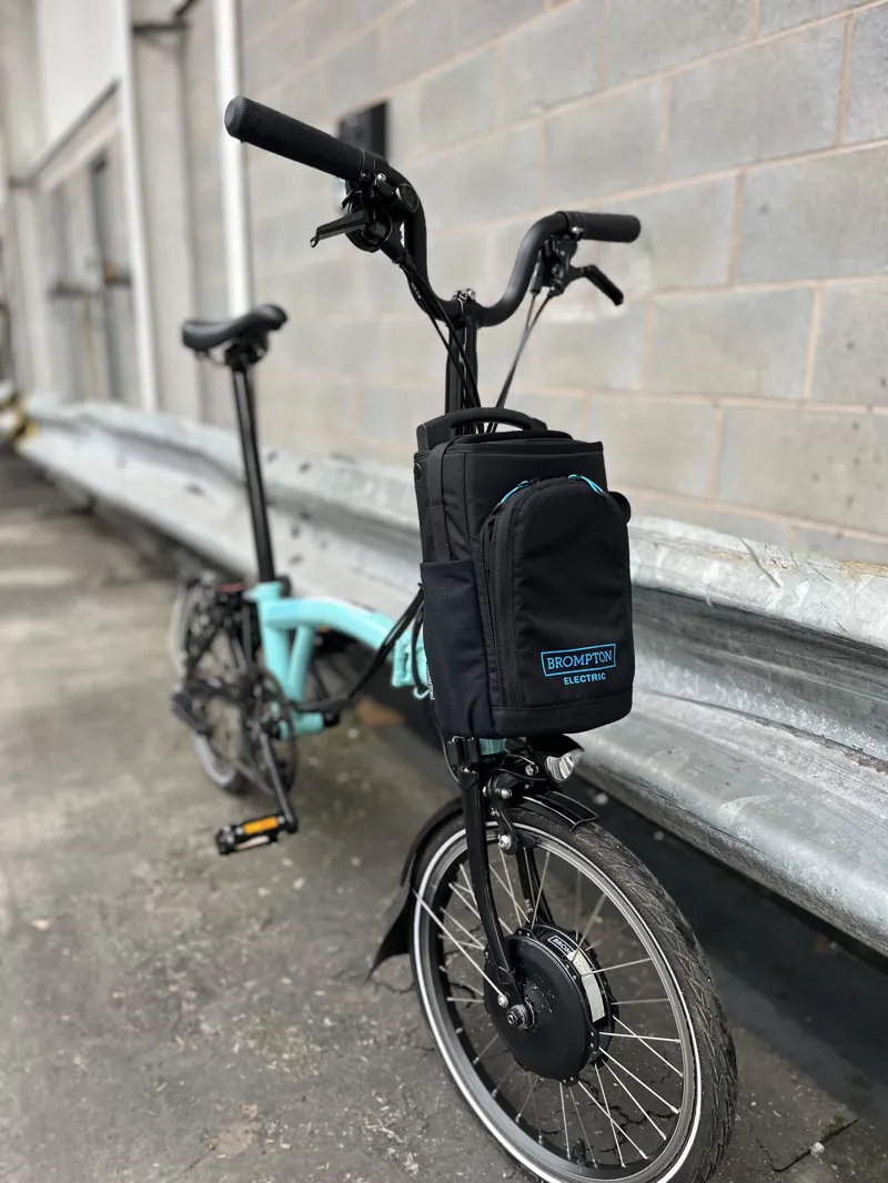 2nd Hand Brompton  M6LU Folding Electric Bike 2021 Turkish Green-1