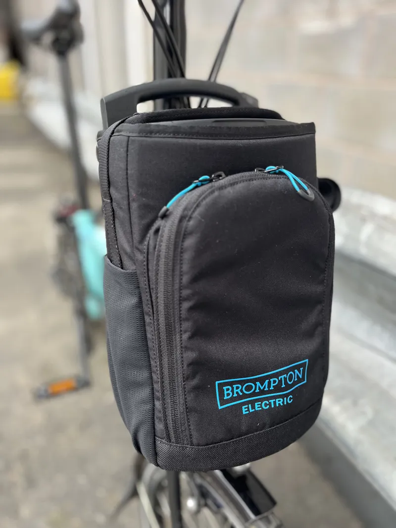 2nd Hand Brompton  M6LU Folding Electric Bike 2021 Turkish Green-2