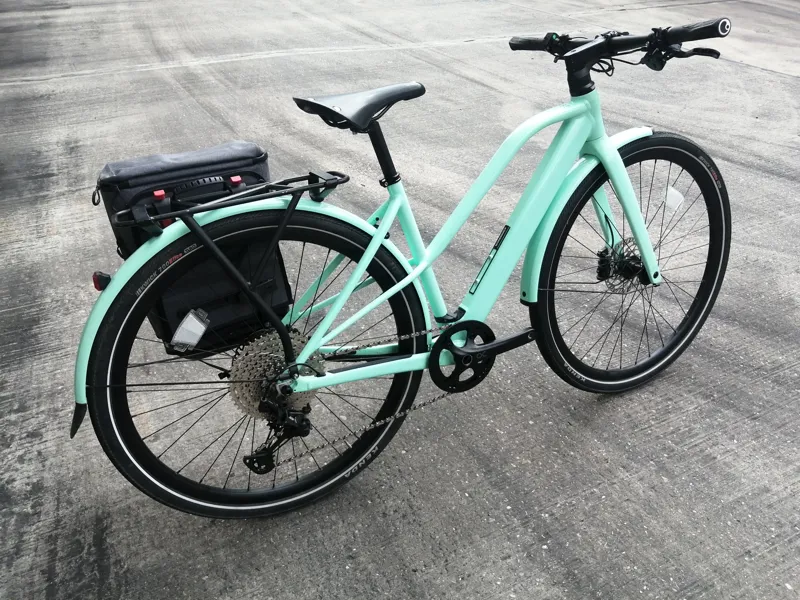 Second Hand Orbea Vibe Mid H10 EQ Electric Bike 2021 Light Green Small-1