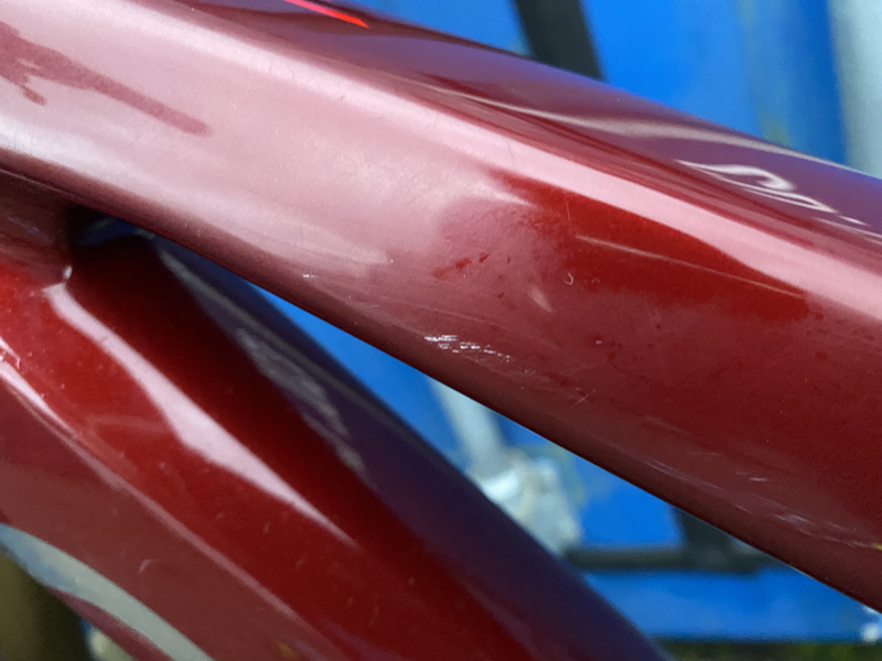 EX DEMO Orbea Rallon M-LTD Medium Mountain Bike 2022 Red-4