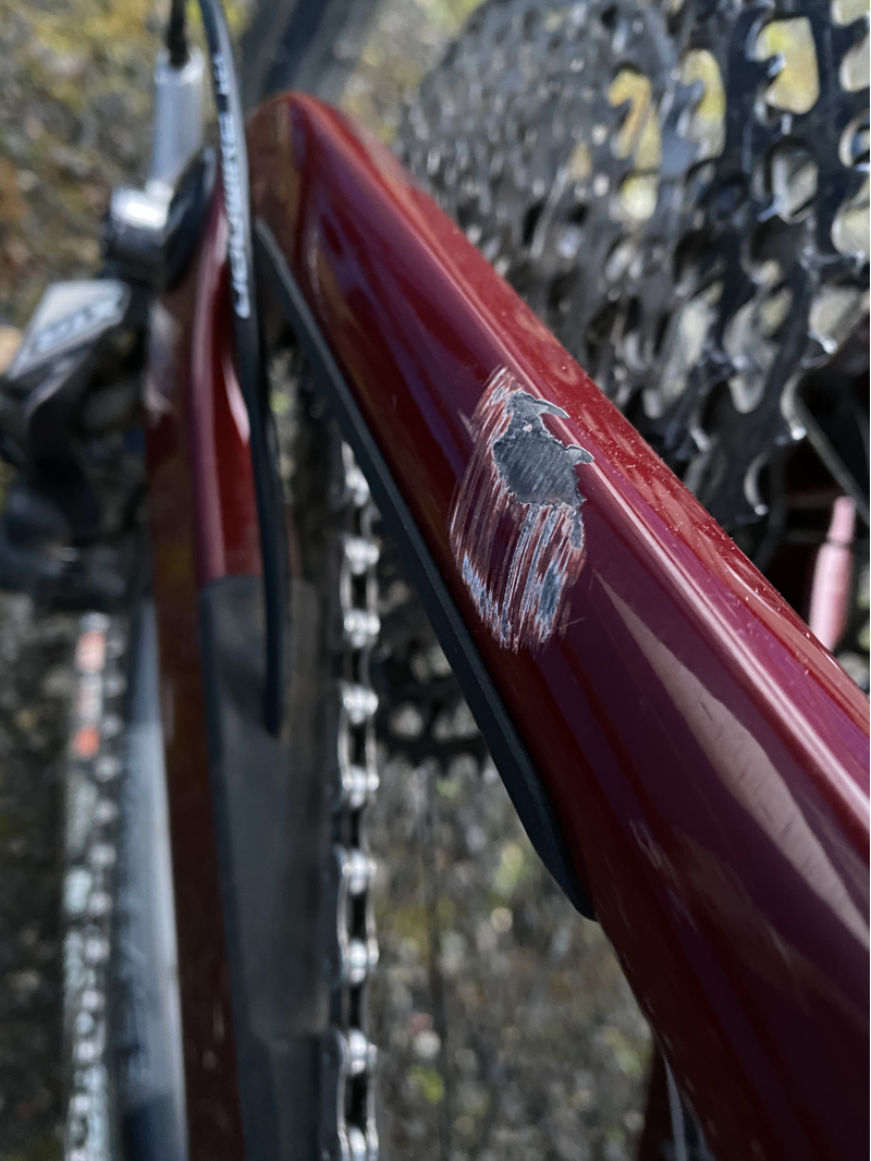 EX DEMO Orbea Rallon M-LTD Medium Mountain Bike 2022 Red-5