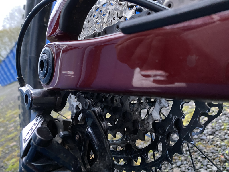 EX DEMO Orbea Rallon M-LTD Medium Mountain Bike 2022 Red-6