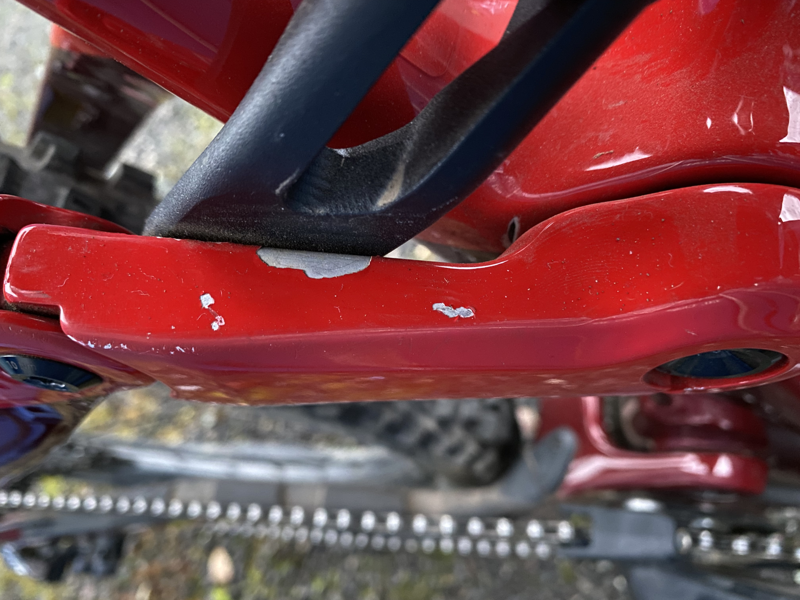 EX DEMO Orbea Rallon M-LTD Medium Mountain Bike 2022 Red-7