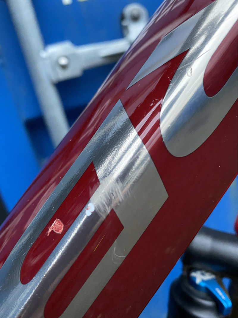 EX DEMO Orbea Rallon M-LTD Medium Mountain Bike 2022 Red-8