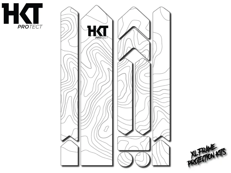 HKT Protect XL Kit Contour Frame Protection Red-1