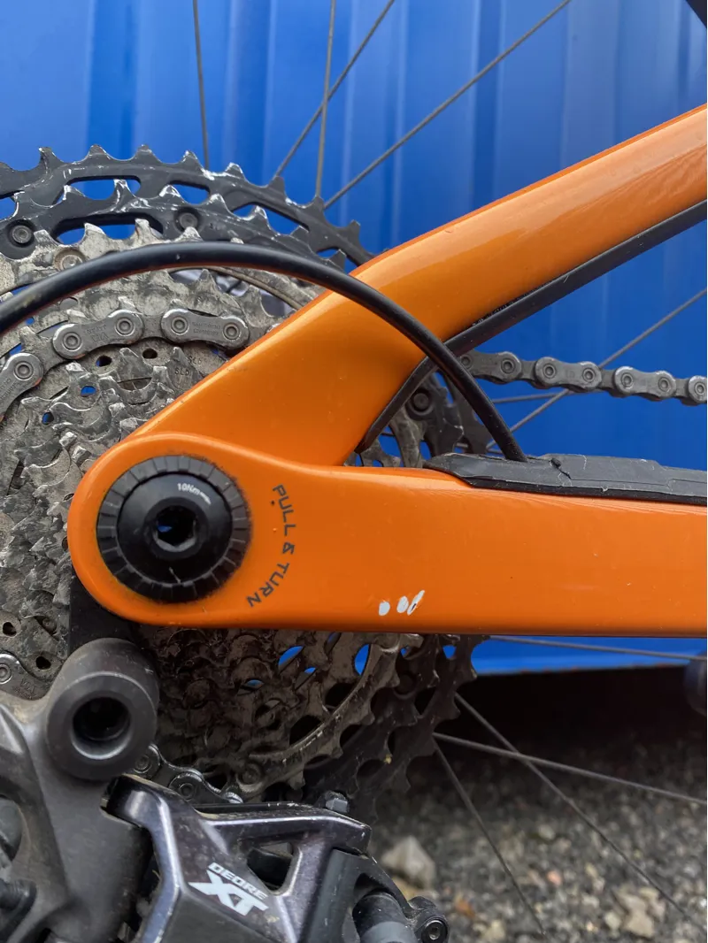 EXDEMO Orbea Occam M10 LT Medium Mountain Bike 2022 Orange-5