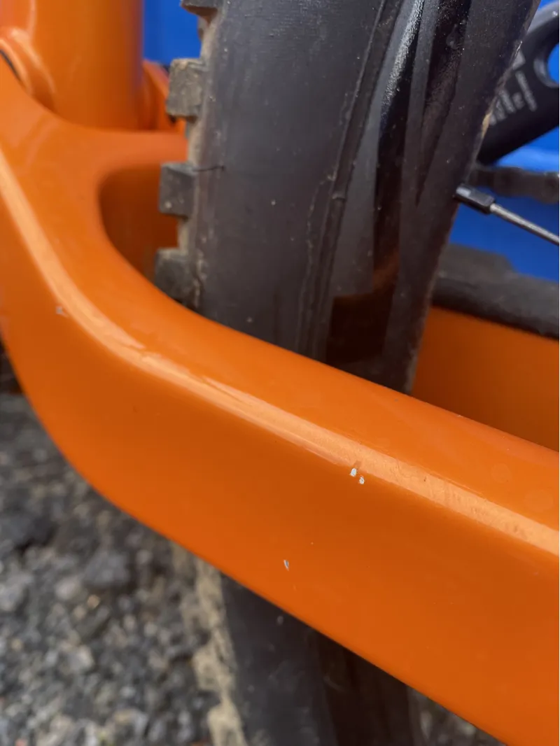 EXDEMO Orbea Occam M10 LT Medium Mountain Bike 2022 Orange-9