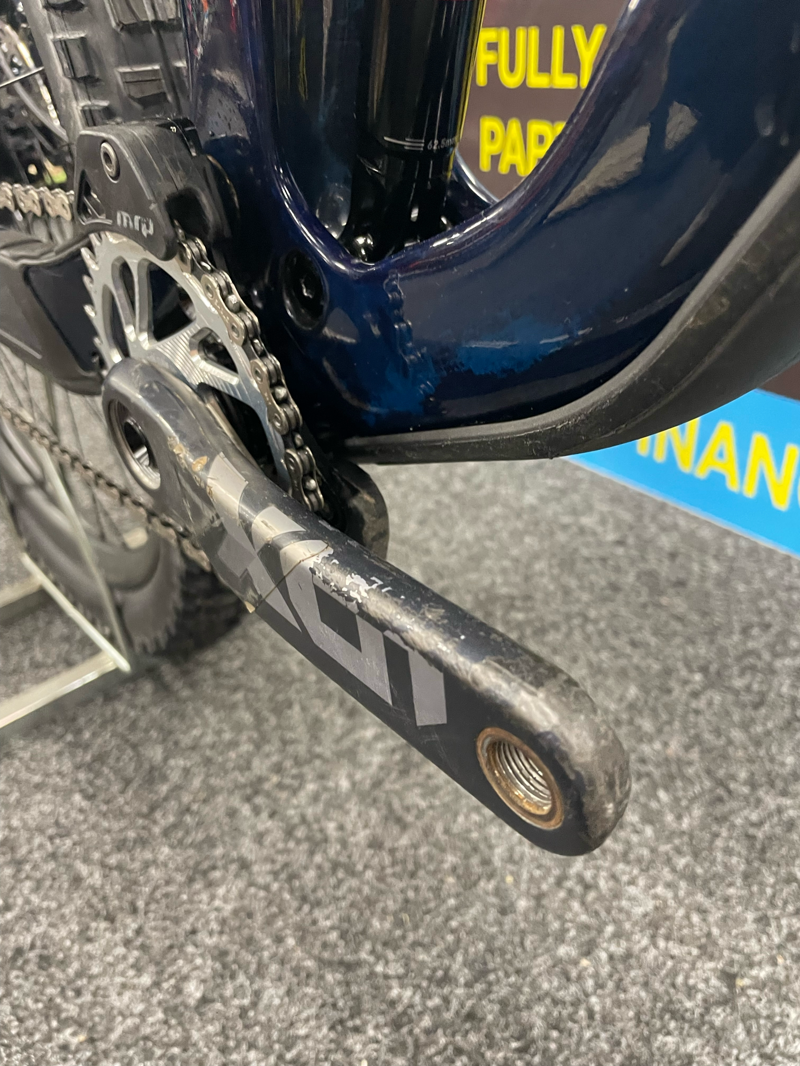 2nd Hand Trek Slash 9.9 XO1 Large Mountain Bike 2021 Carbon Blue Smoke-4