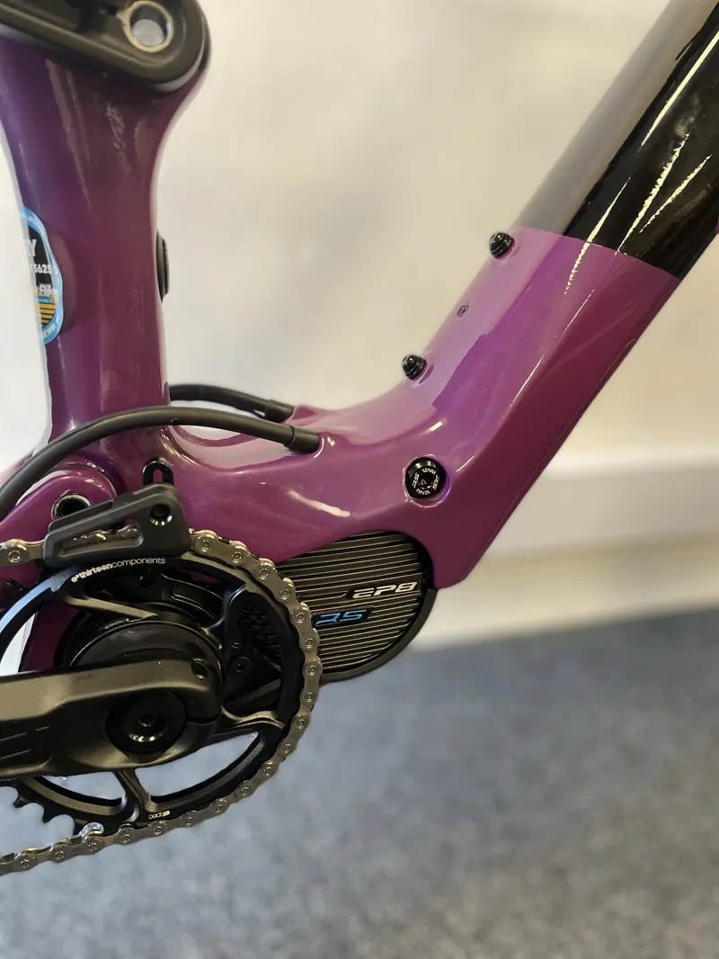 Orbea Rise M10 MyO Electric Mountain Bike 2021 XL Black/Purple-7