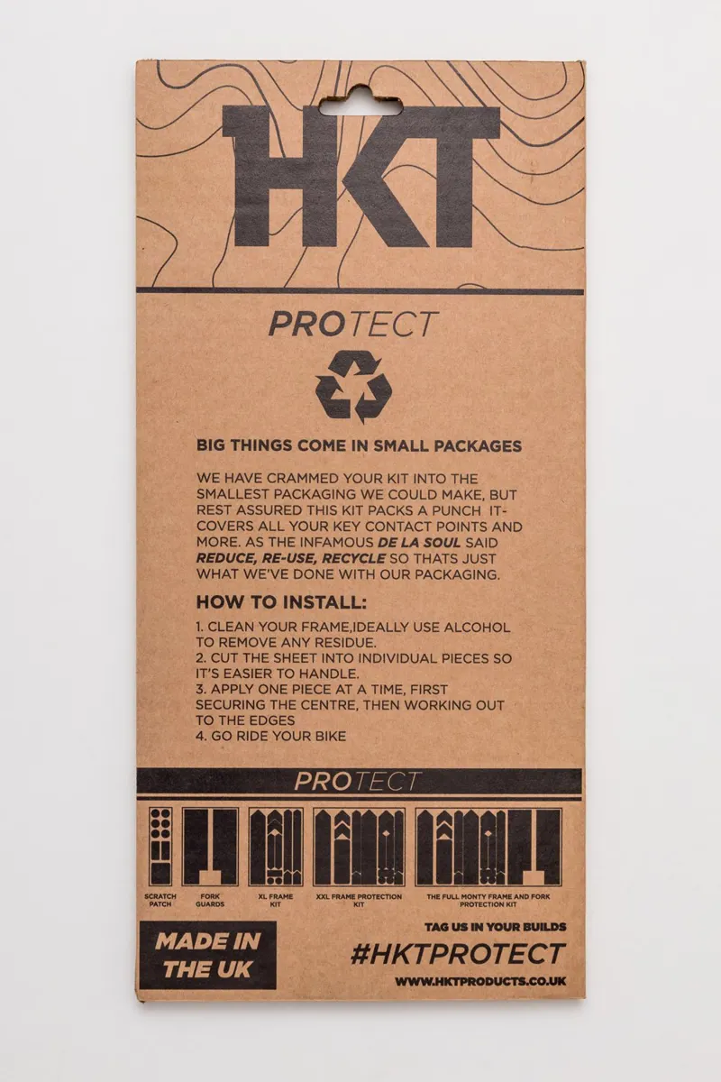 HKT Protect Full Monty Frame and Fork Protection Kit Camo-2