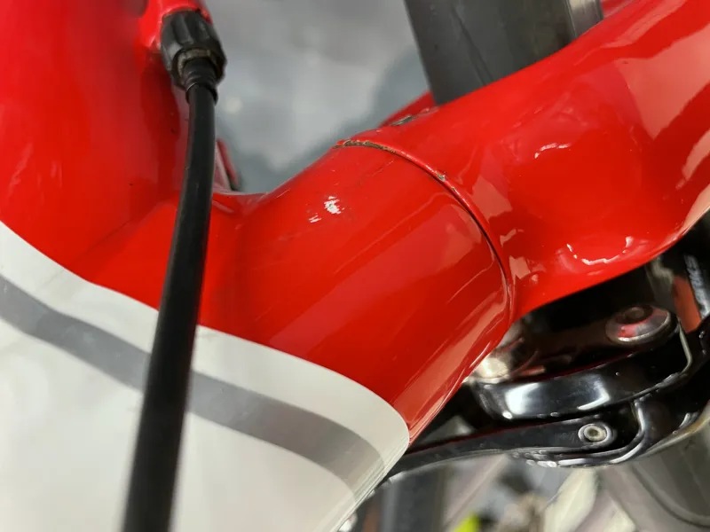 Second Hand Specialized Secteur Elite Road Bike 56cm 2012 Red/White-2