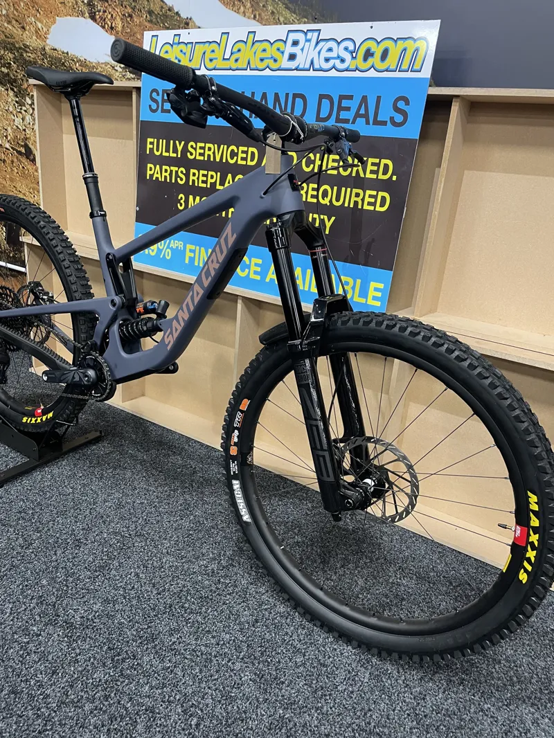 2nd Hand Santacruz Megatower CC X01 Reserve AXS Large Mountain Bike 2022 Grey-1