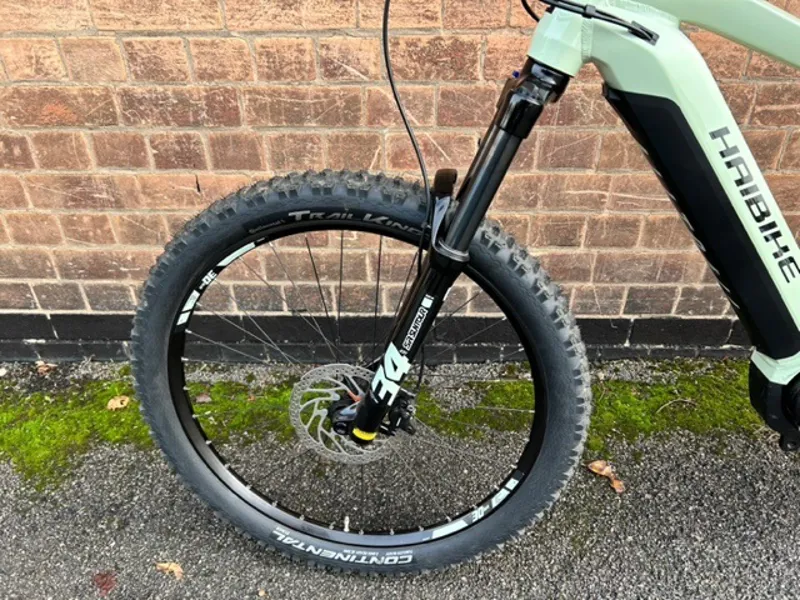 2nd Hand Haibike AllTrail 4 27.5 48cm Large 2022 Gloss/Honeydew/Black-6