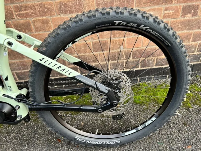 2nd Hand Haibike AllTrail 4 27.5 48cm Large 2022 Gloss/Honeydew/Black-8