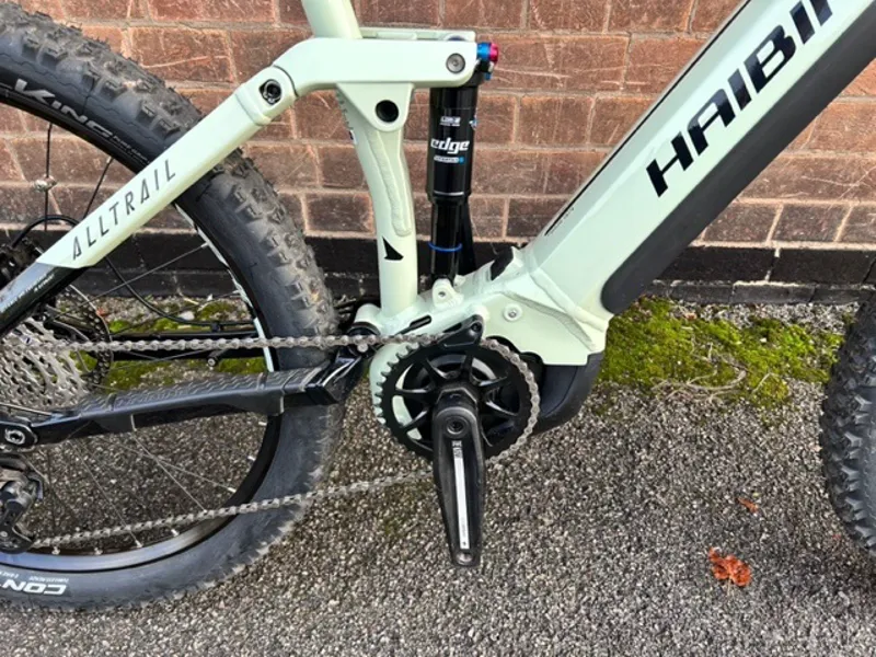 2nd Hand Haibike AllTrail 4 27.5 48cm Large 2022 Gloss/Honeydew/Black-4