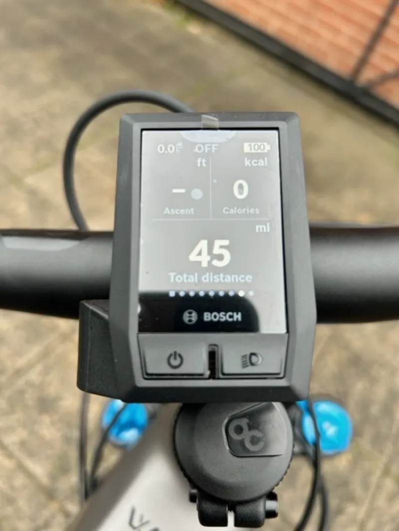 2nd Hand Orbea Wild FS H10 S/M Electric Mountain Bike 2022 Silver/Black-2