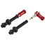 Granite Juicy Nipple Valve Cap and Removal Tool Inc. Valve Stem Red