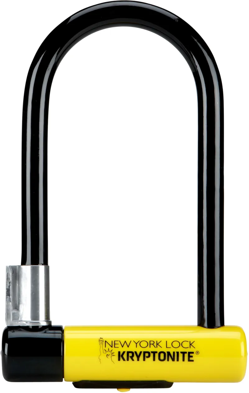 Kryptonite New York Standard W/ Flexframe-U Bracket Lock Black