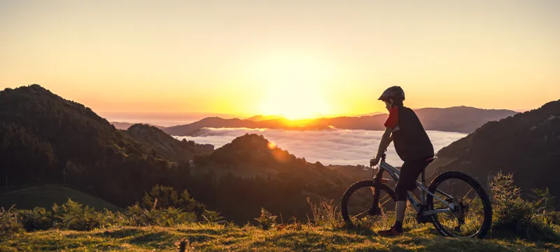 Orbea Laufey H10 27 Wheel Kids Mountain Bike 2022/23 Blue Grey/Red-2