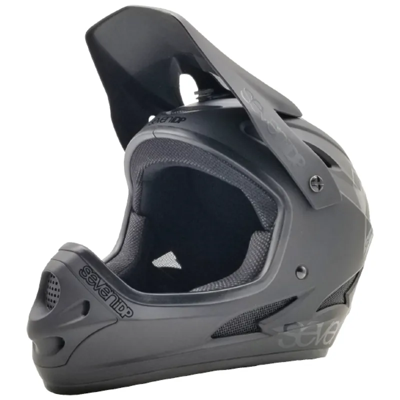 7iDP M1 Full Face Mountain Bike Helmet Youth Black/Gloss Black-2