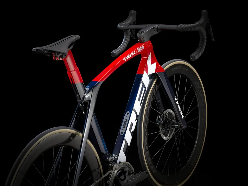 Trek Madone SLR 9 Disc Road Bike 2021 Navy Carbon Smoke/Viper Red -3