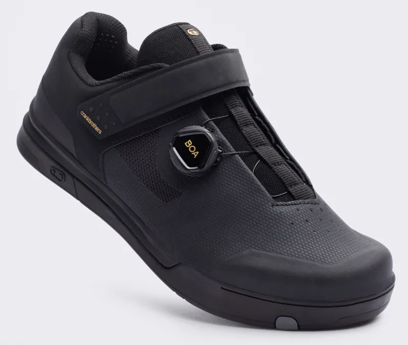 Crank Brothers Mallet BOA Clip-In MTB Shoes Black/Gold-2