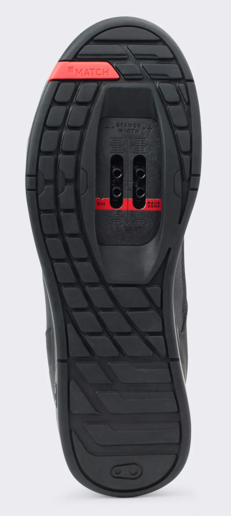 Crank Brothers Mallet Lace Clip-In MTB Shoes Black/Red-5