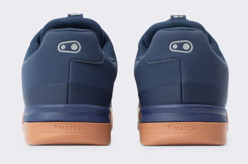 Crank Brothers Mallet Lace Clip-In MTB Shoes Navy/Silver/Gum-4