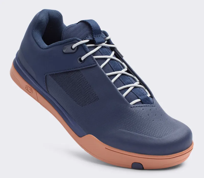 Crank Brothers Mallet Lace ClipIn MTB Shoes Navy/Silver/Gum