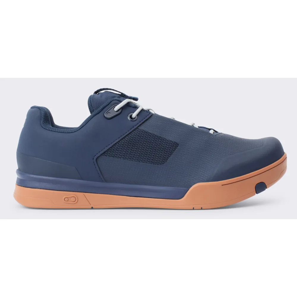 Image of Crank Brothers Mallet Lace Clip-In MTB Shoes Navy/Silver/Gum