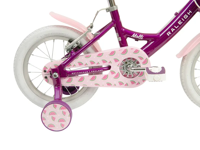 Raleigh Molli 14 Inch Kids Bike Purple -3
