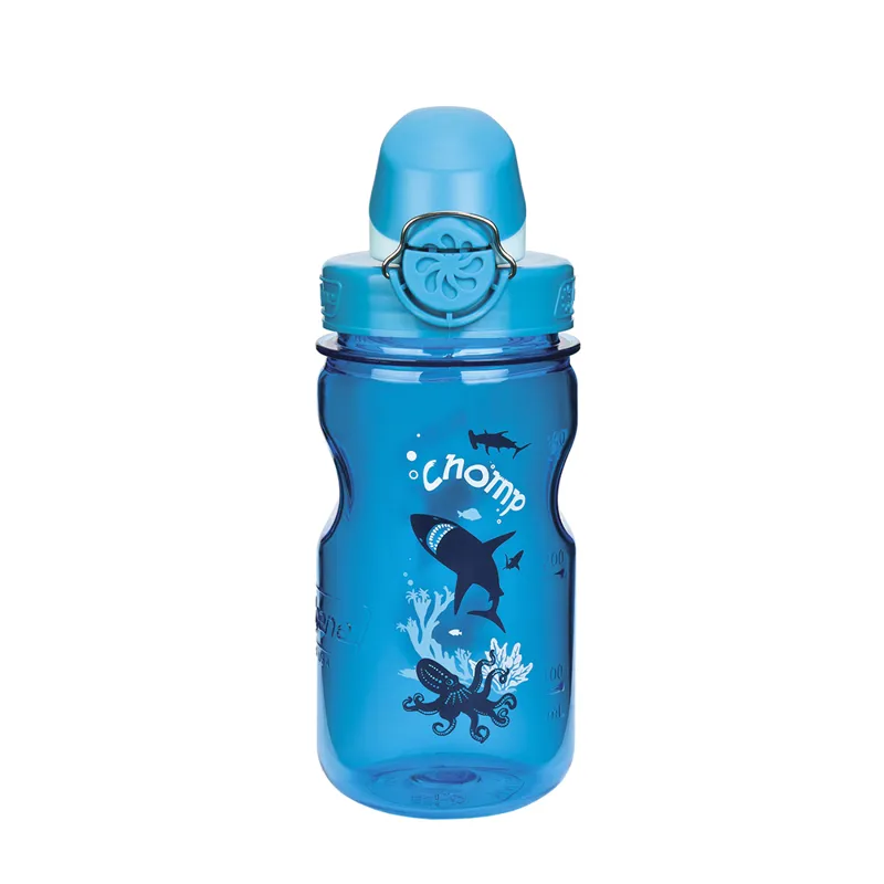 Nalgene Kids On The Fly 350ml Bottle Slate Blue Chomp-5