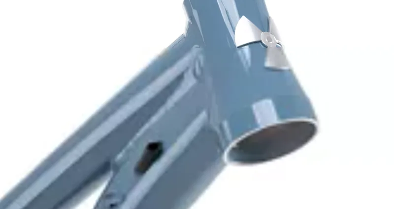 Nukeproof Scout 290 Alloy Mountain Bike Frame 2021 Overcast Blue-1