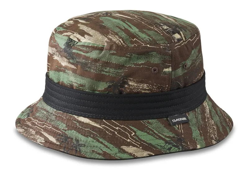 Dakine Option Reversible Bucket Hat OS Black/Aloha Camo-1