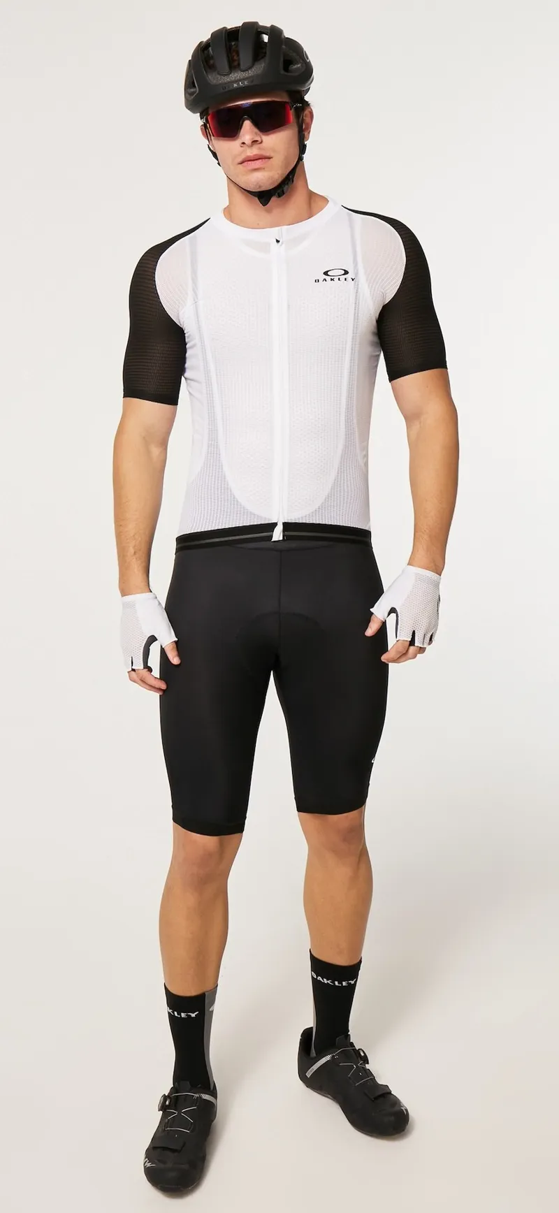 Oakley Icon Classic Bib Short Black/White-9