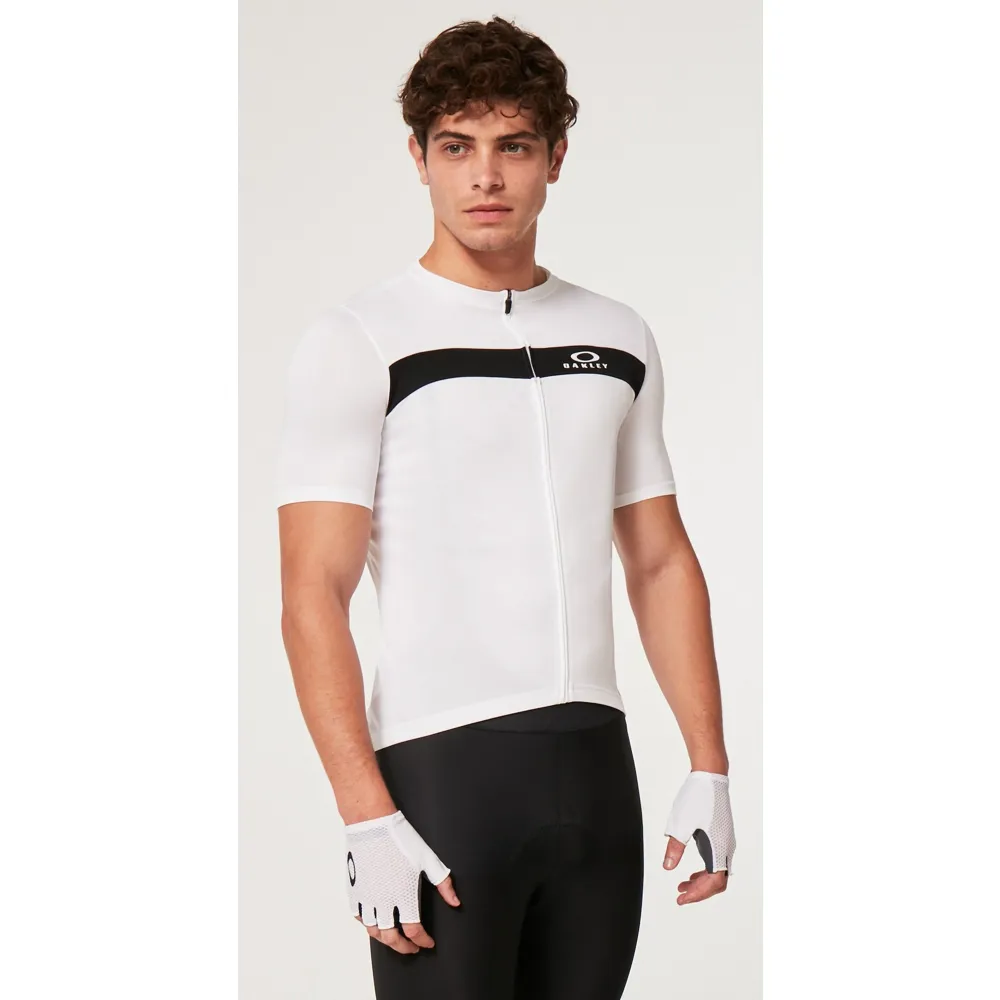 Image of Oakley Icon Classic Short Sleeve Jersey White