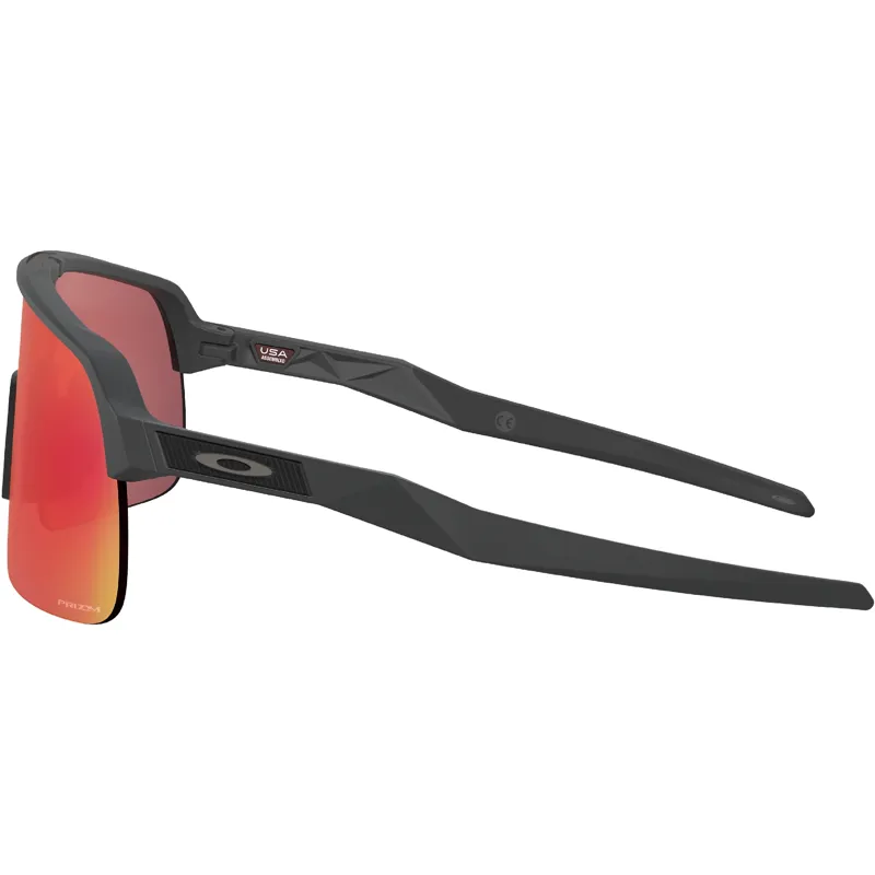 Oakley Sutro Lite Sunglasses Matte Carbon/Prizm Trail Torch-2