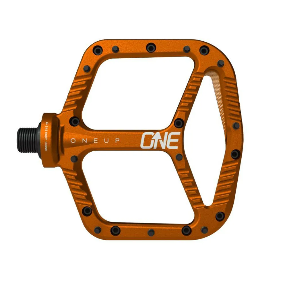 OneUp Components OneUp Flat Aluminium Pedals Orange